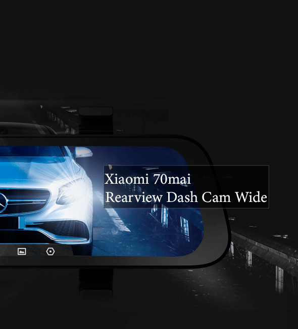 Xiaomi 70mai Rearview Dash Cam Wide